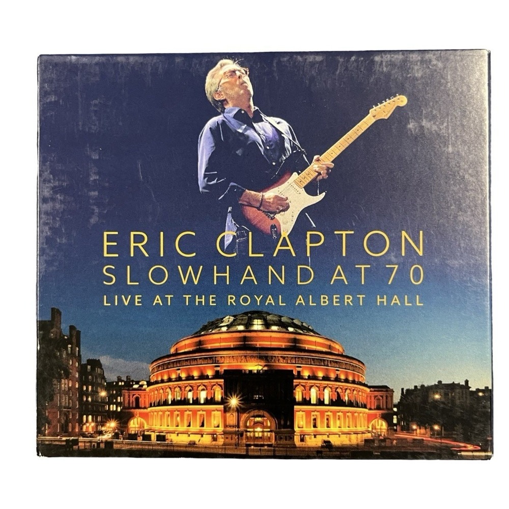 Eric Clapton: Slowhand at 70: Live at the Royal Albert Hall DVD 2015 + 2 Disc CD